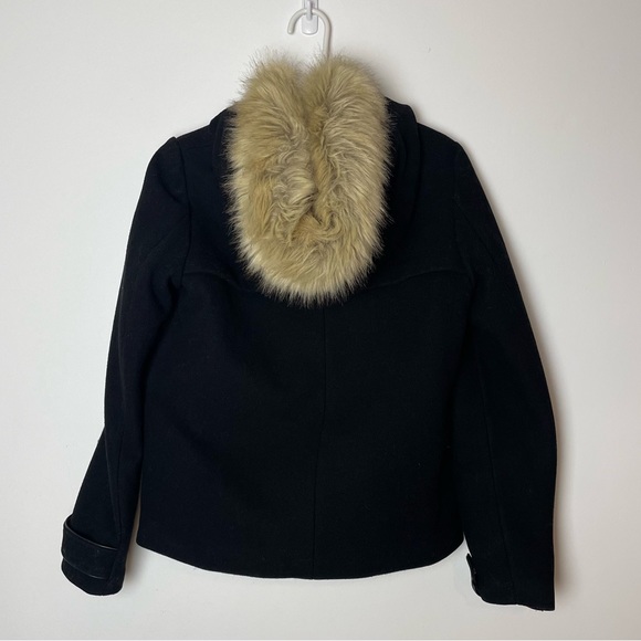 Zara wool Coat with with large hood - Picture 5 of 12